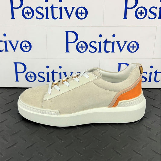 Buscemi Ninna Off White Leather Sneakers SAMPLE | Positivo Clothing