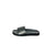 Buscemi Slide Sport Black Leather Sandals | Positivo Clothing