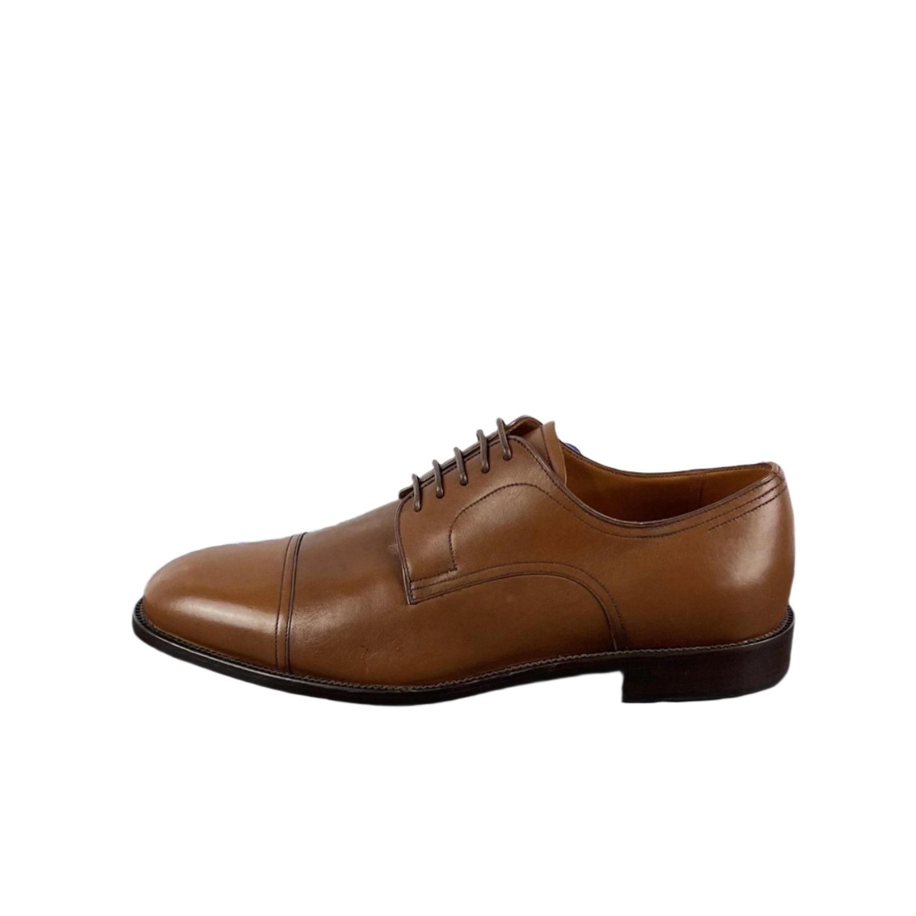 Bally Salfor Tobacco Leather Derby Shoes | Positivo Clothing