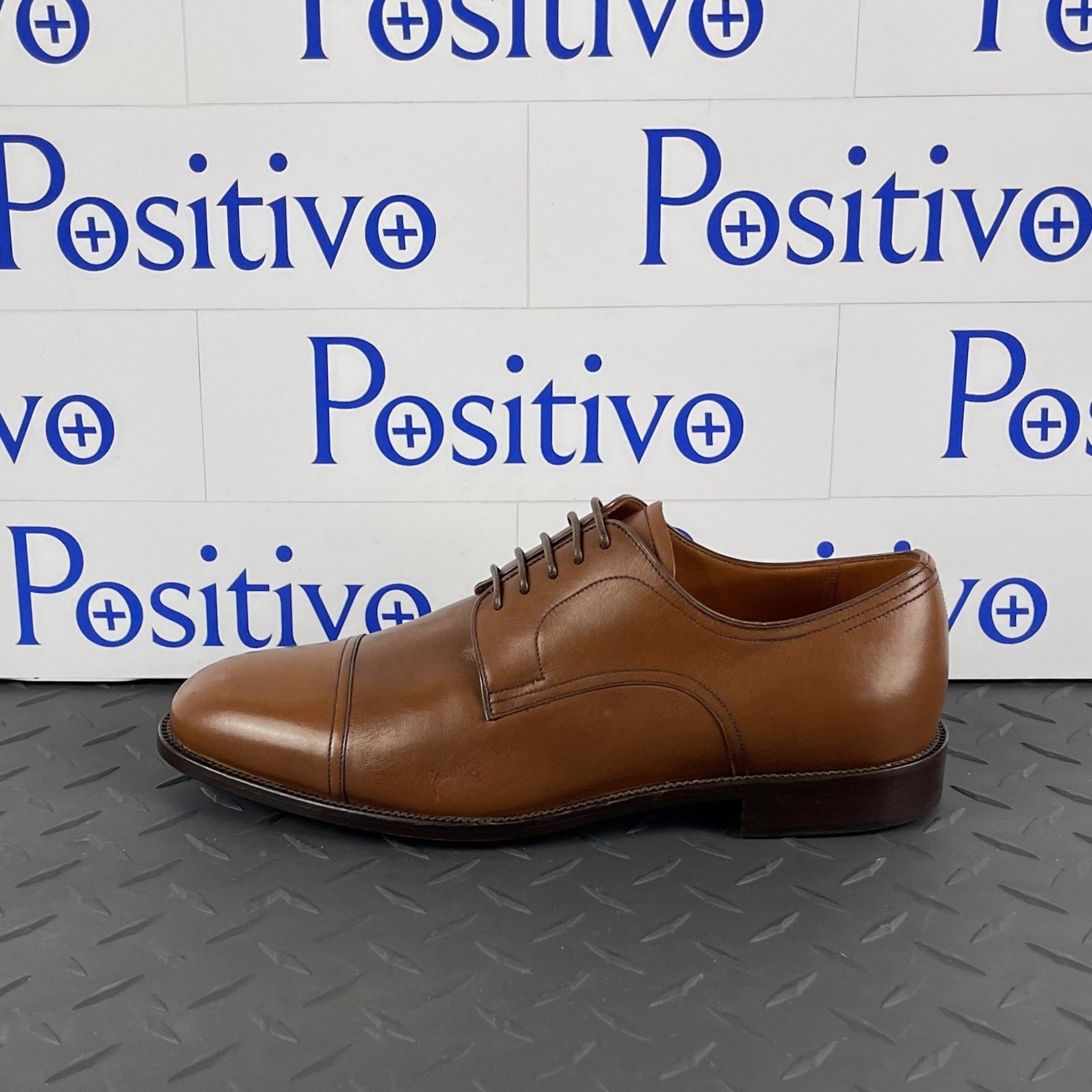 Bally Salfor Tobacco Leather Derby Shoes | Positivo Clothing