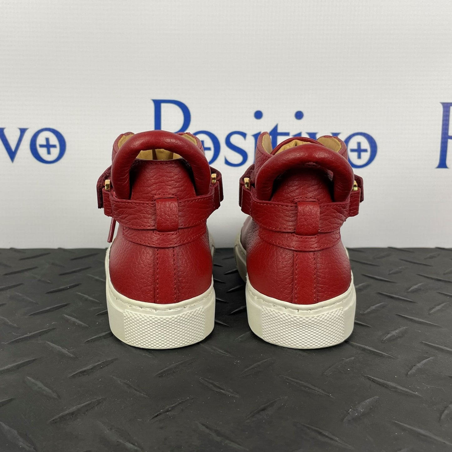 Buscemi 100MM Toddler Passion White Leather Sneakers EU T24 US 8