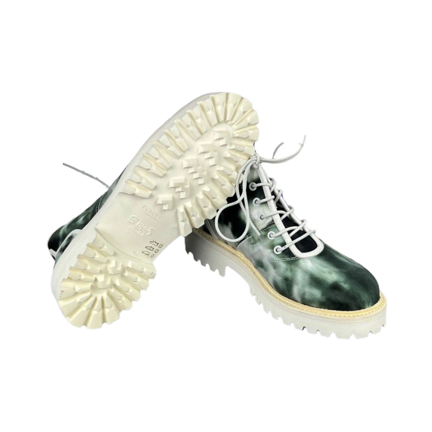 Buscemi Mens Lotta Tie Dye Canvas Boots SAMPLE | Positivo Clothing