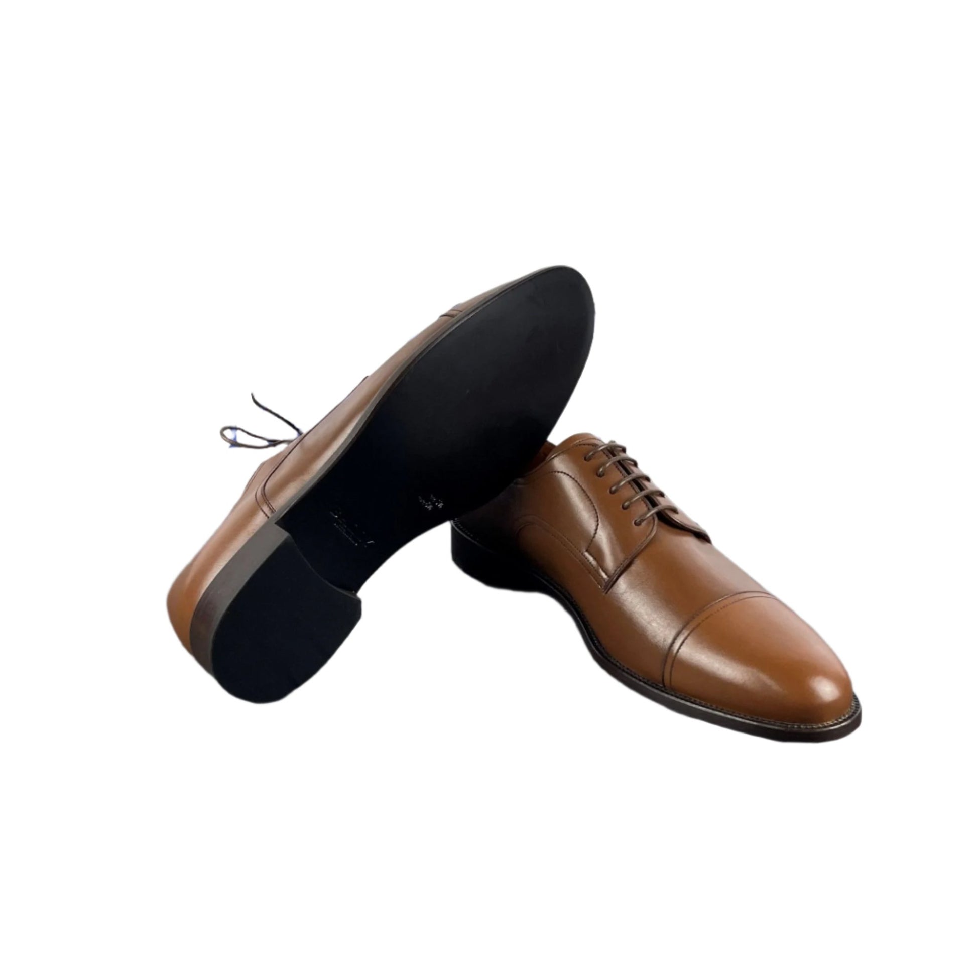 Bally Salfor Tobacco Leather Derby Shoes | Positivo Clothing