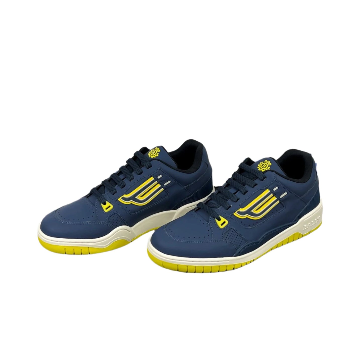 Bally Kuba Blue Sky Leather Low Top Sneakers | Positivo Clothing