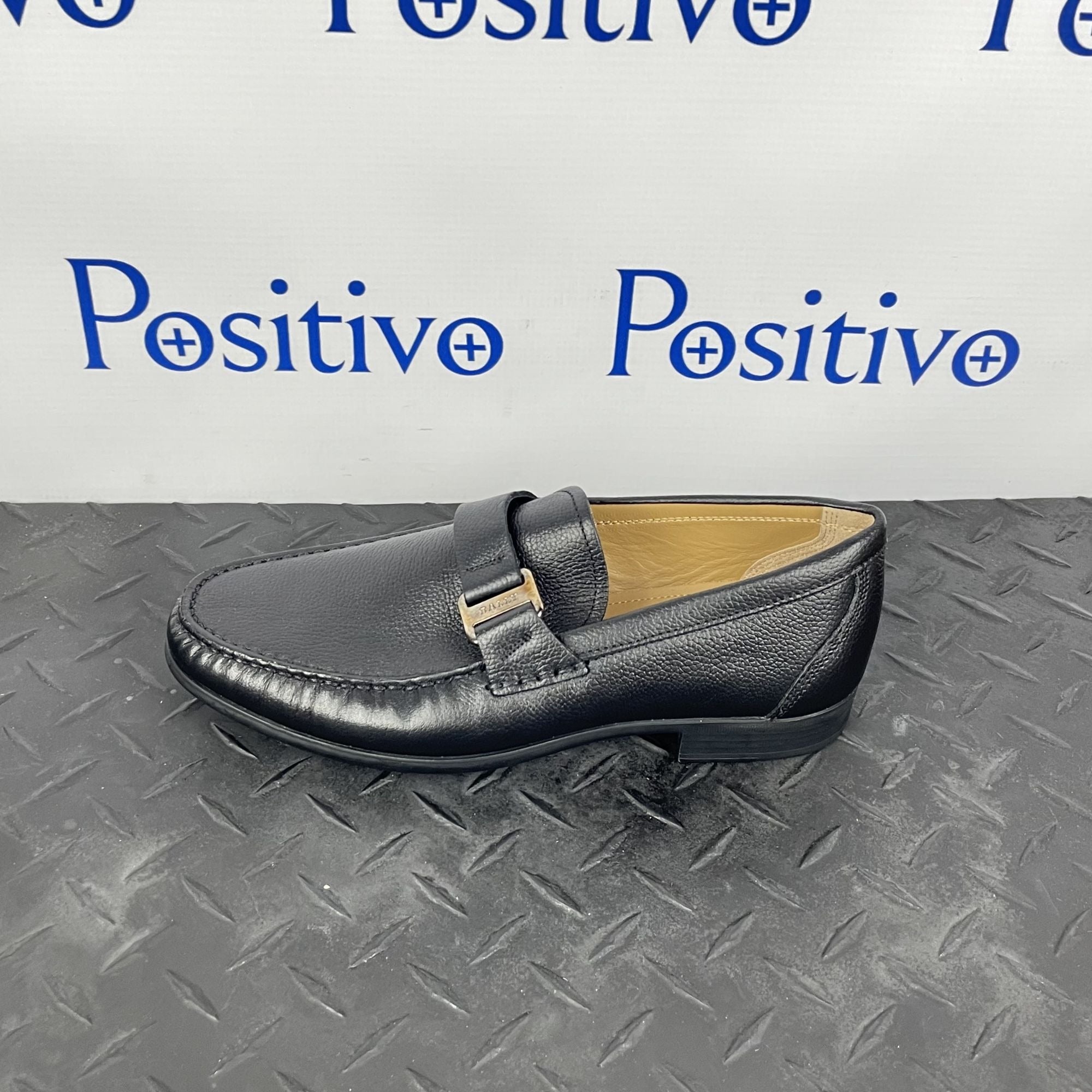 Bally Colbar Black Leather Loafers | Positivo Clothing
