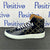 Buscemi Mens Dome Mono Navy Leather Sneakers SAMPLE | Positivo Clothing