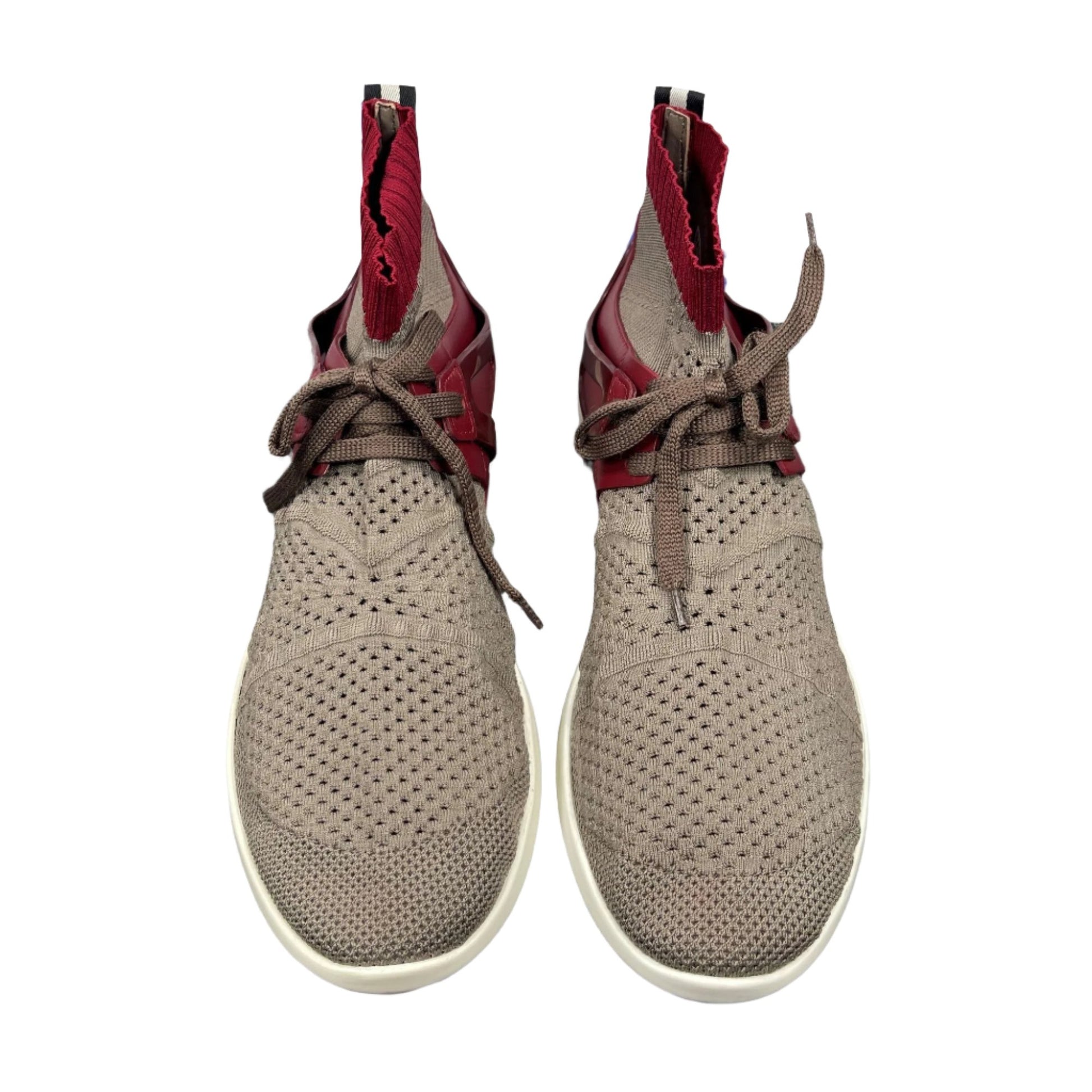 Bally Avallo Red Leather/Textile Sneakers | Positivo Clothing
