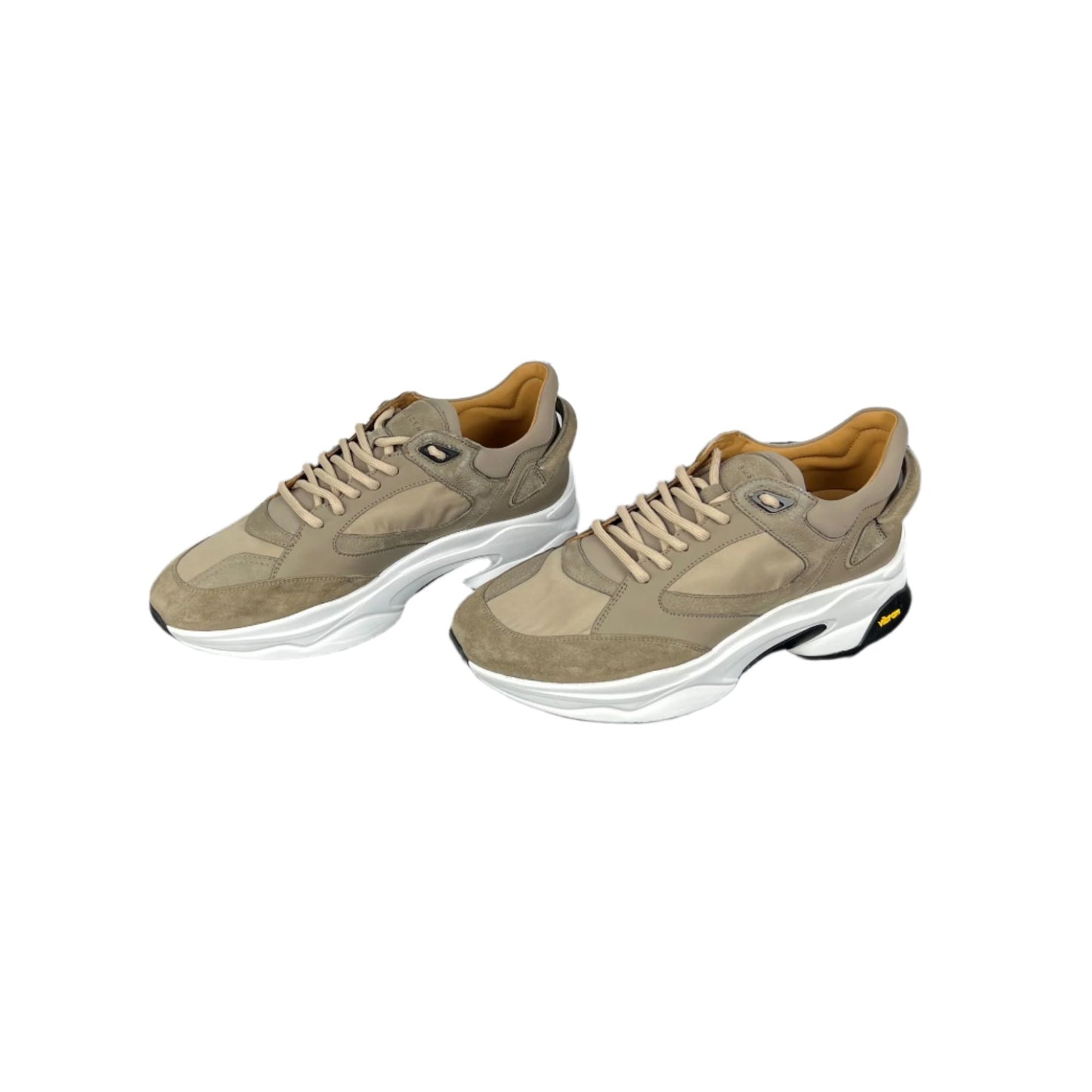 Buscemi Veloce Mix Dove Grey Suede Sneakers