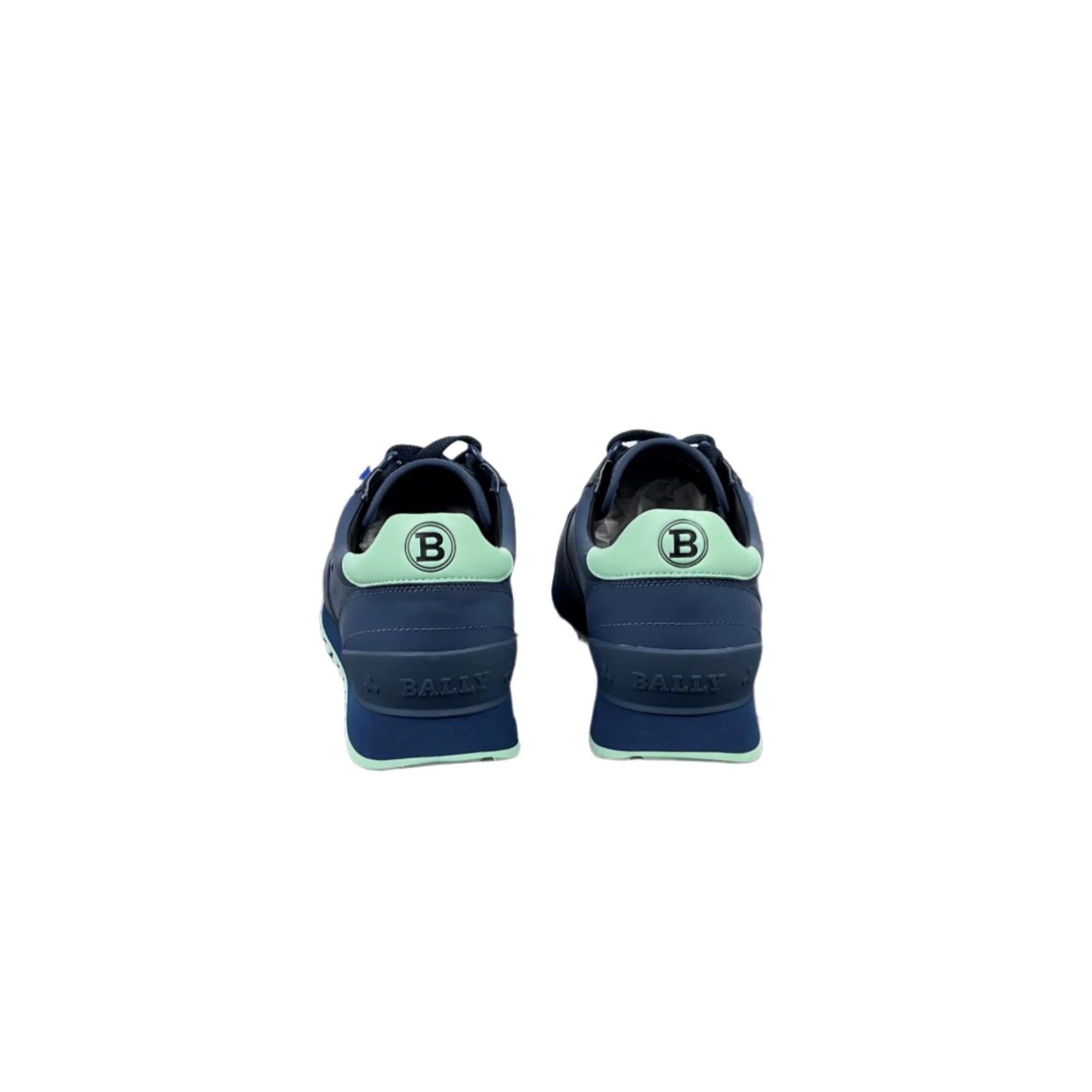 Bally Gavino Blue Sky Leather Sneakers | Positivo Clothing