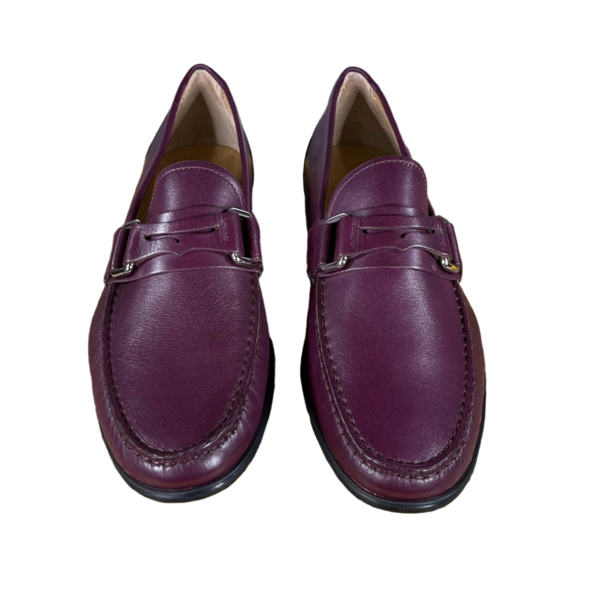 Bally Mens Coniac Vino Leather Moccasins | Positivo Clothing