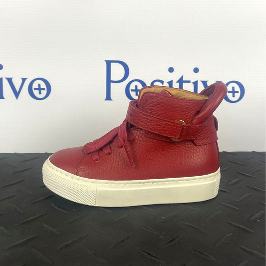 Buscemi 100MM Toddler Passion White Leather Sneakers EU T24 US 8