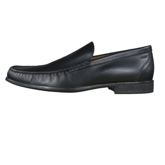 Bally Tenent Black Leather Moccasins - Positivo Clothing