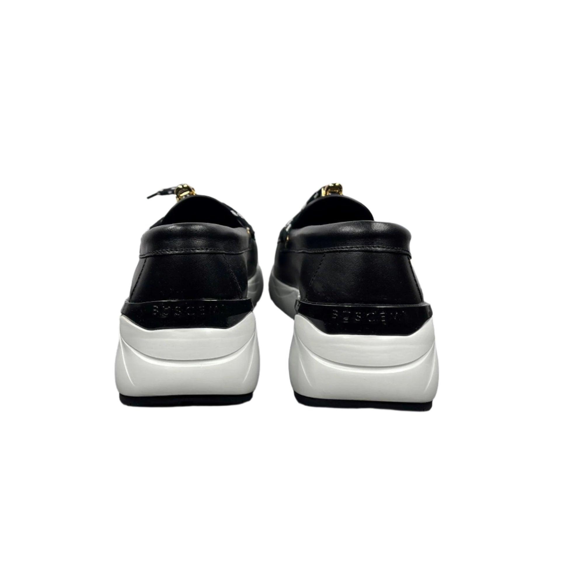 Buscemi Mare Black Leather Loafers | Positivo Clothing