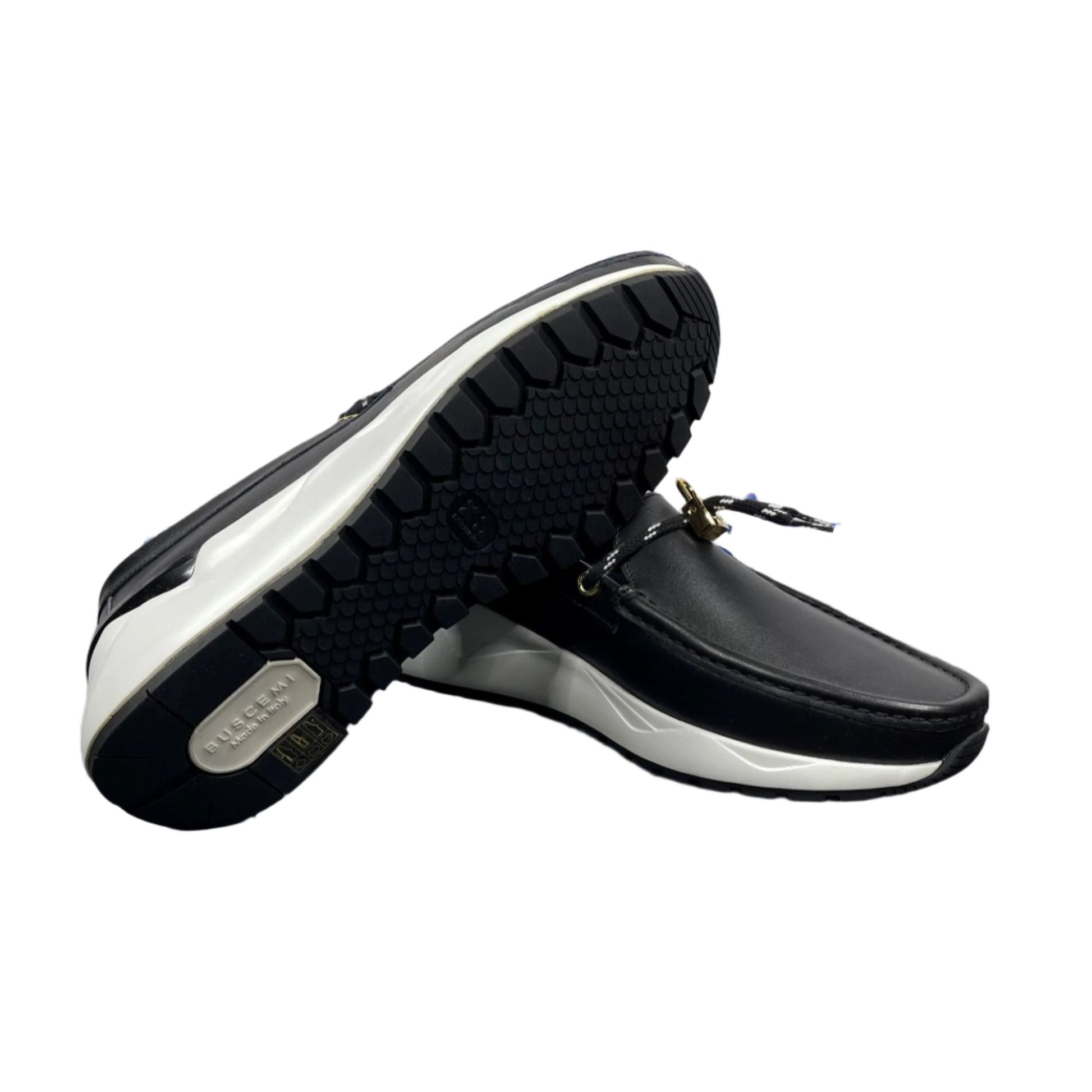 Buscemi Mare Black Leather Loafers | Positivo Clothing