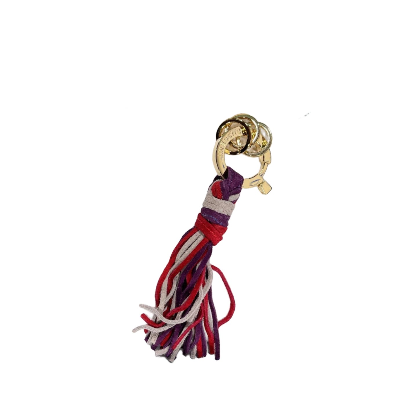 Buscemi Fringe Keyholder Purple Trio Suede | Positivo Clothing