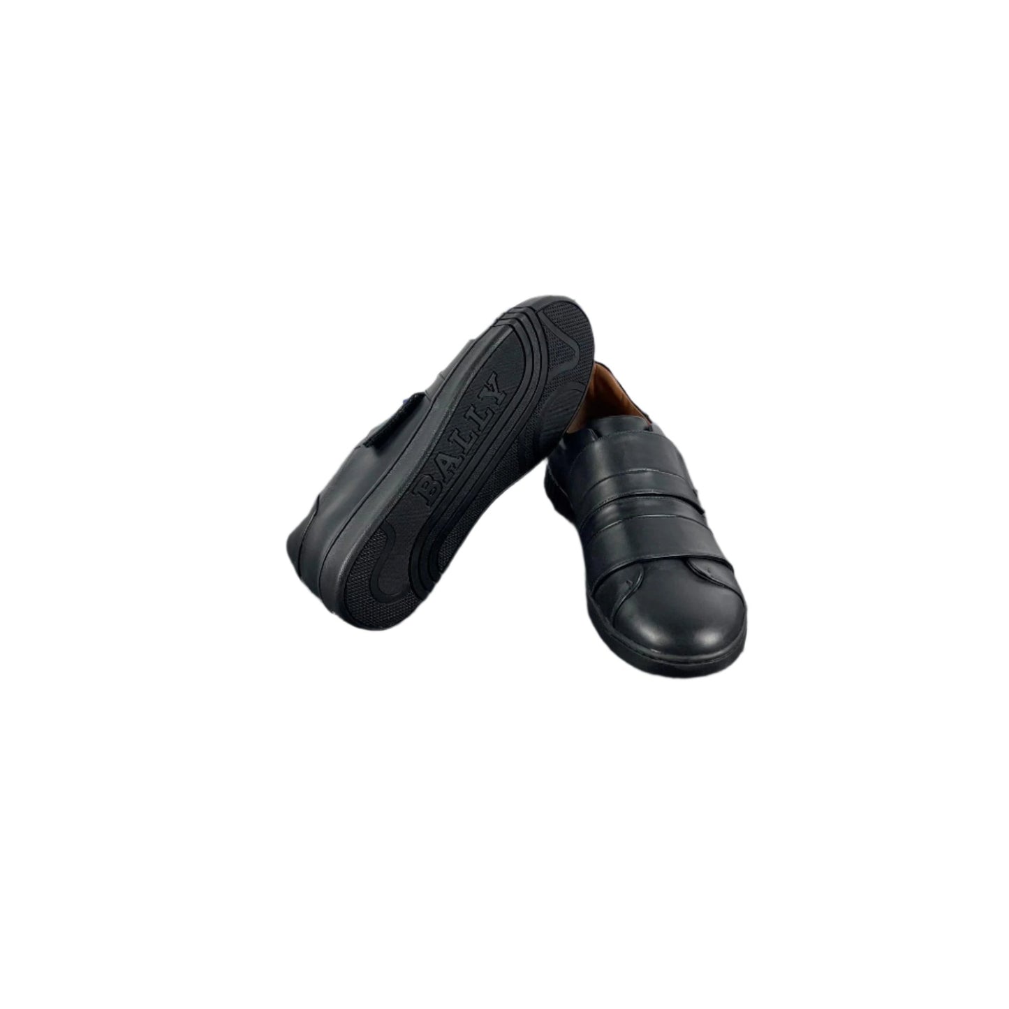 Bally Willet Black Leather Sneakers - Positivo Clothing