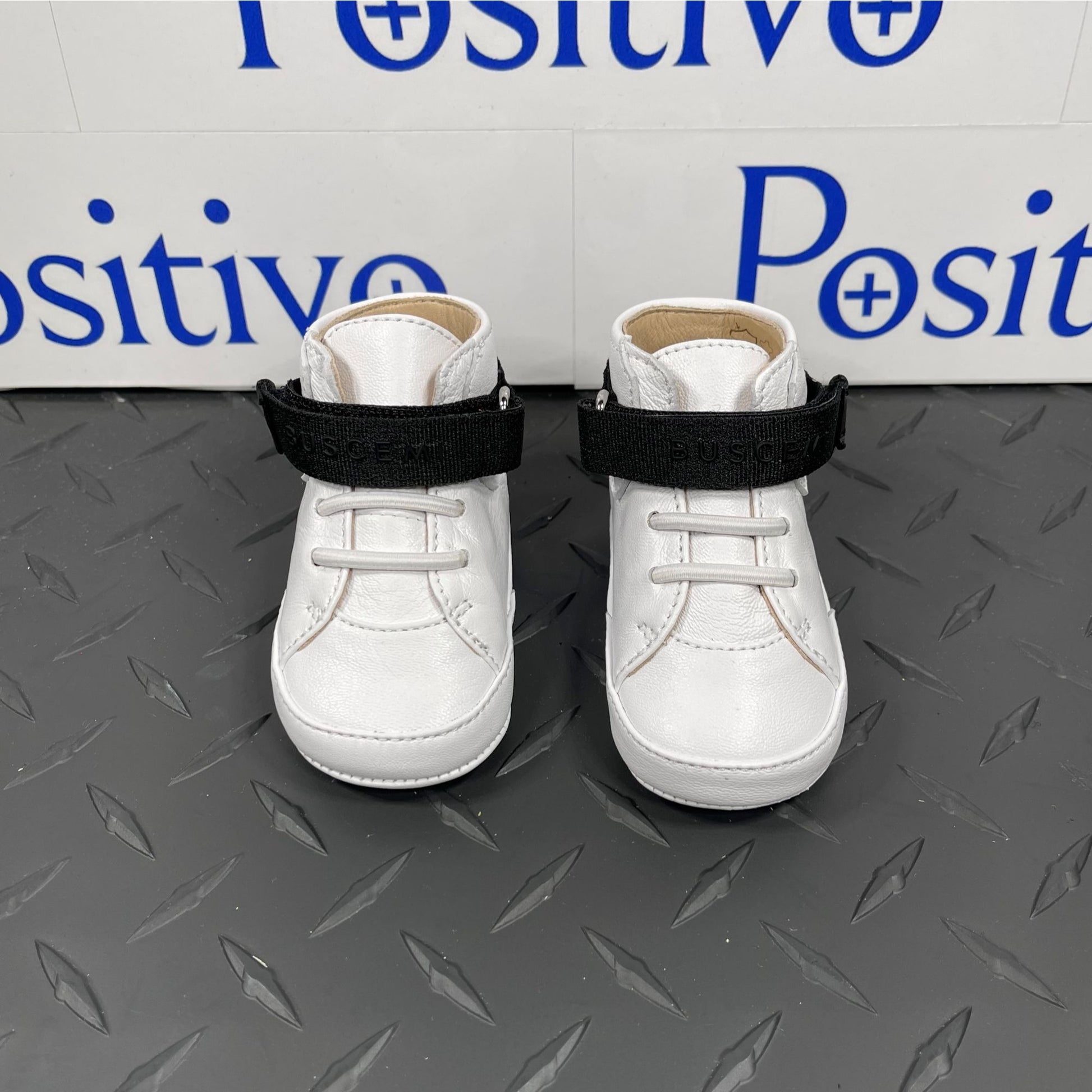 Buscemi 100MM Baby Sport White Sneakers | Positivo Clothing