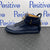 Buscemi Mens 100MM Oceano Blue Leather Sneakers | Positivo Clothing