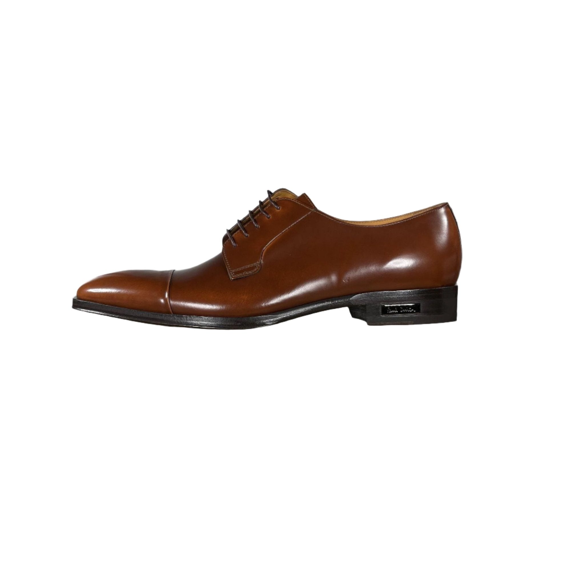 Paul Smith Spencer Tan Leather Oxfords - Positivo Clothing