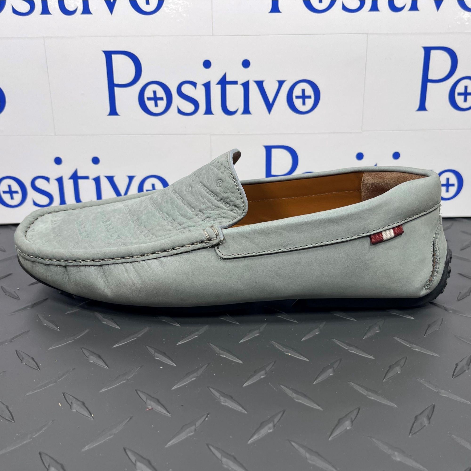 Bally Pico Opale Leather Loafers | Positivo Clothing