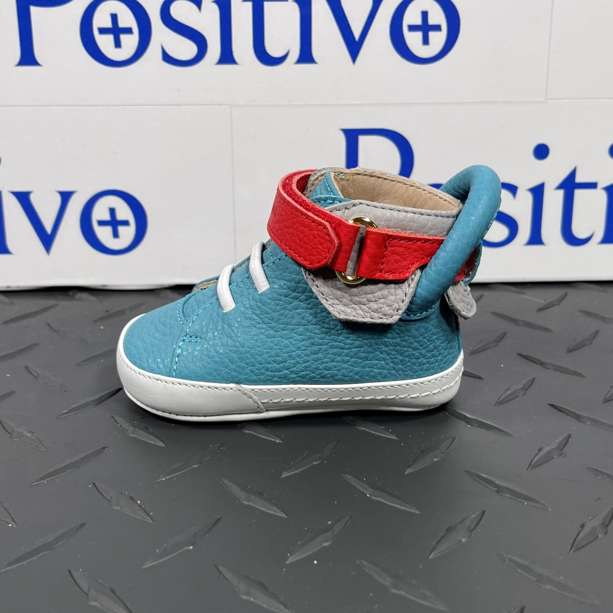 Buscemi 100MM Baby Alce Oxygen TriColor Leather Sneakers | Positivo Clothing