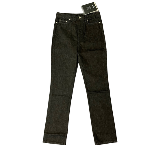 BLK DNM Womens Amsterdam Black High Rise Jeans | Positivo Clothing