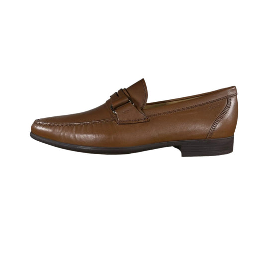 Bally Coniac Tobacco Leather Moccasins | Positivo Clothing