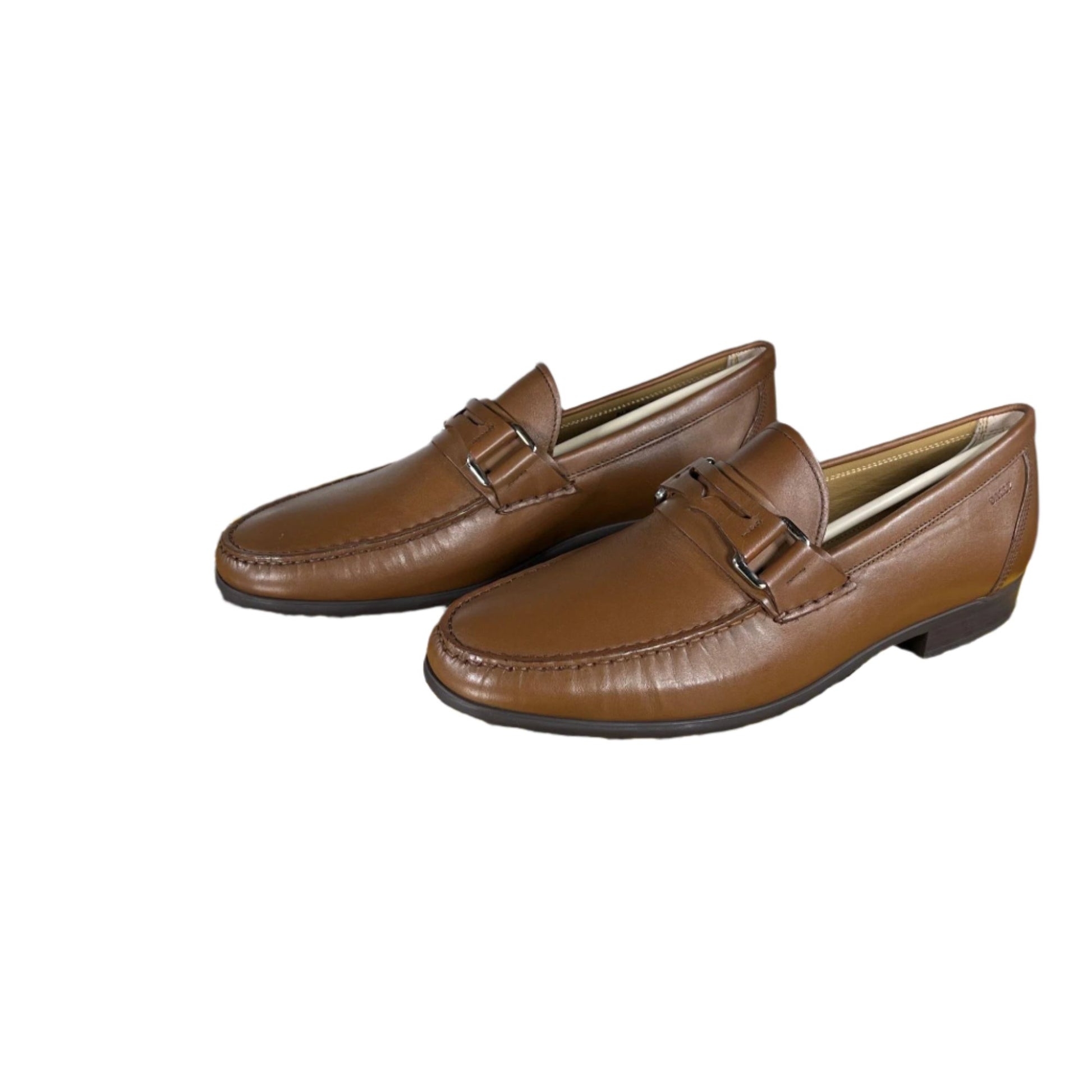 Bally Coniac Tobacco Leather Moccasins | Positivo Clothing