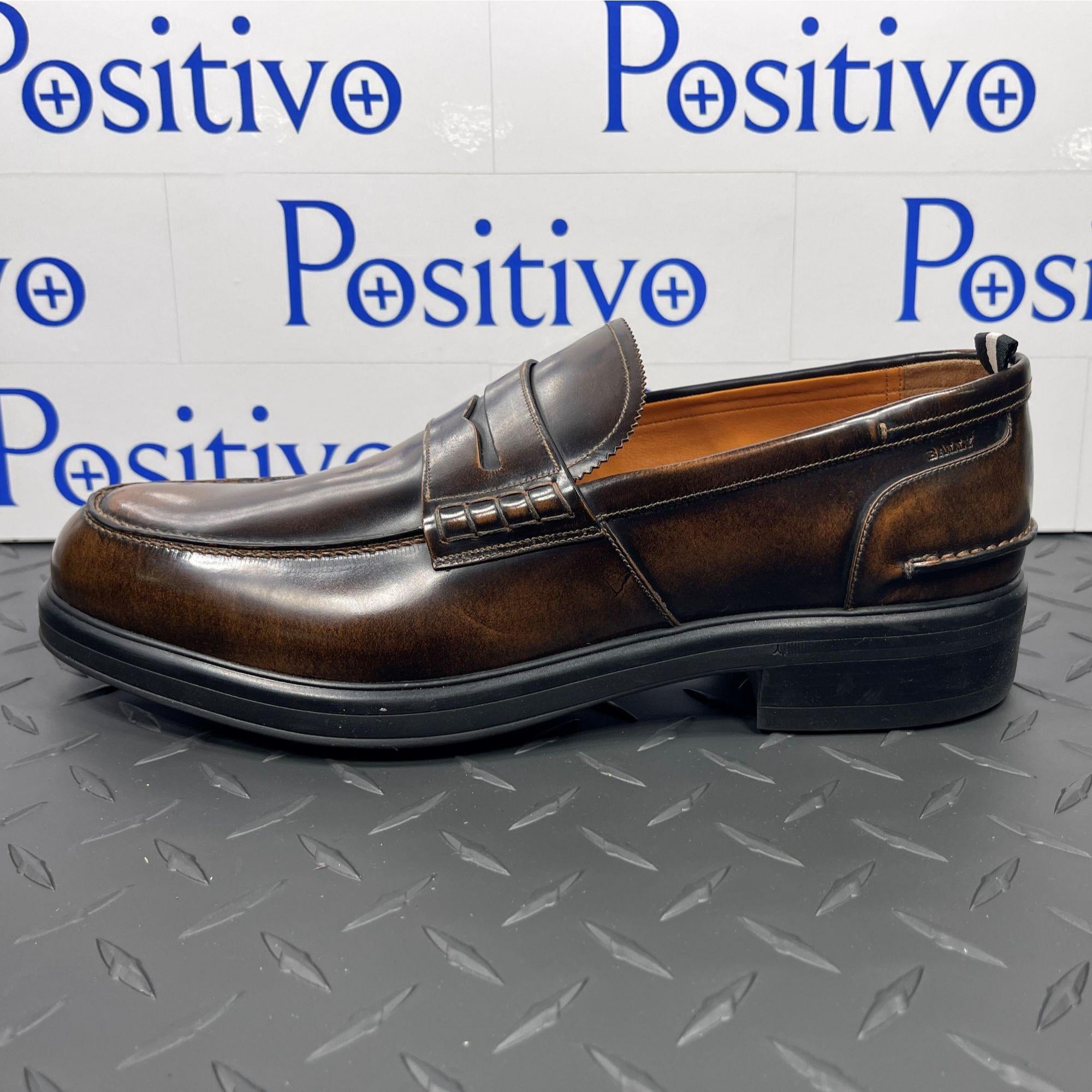 Bally Mody Brown/Honey Leather Loafers | Positivo Clothing