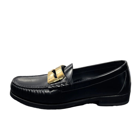 Buscemi Mens Town Loafer Black Leather Loafers | Positivo Clothing