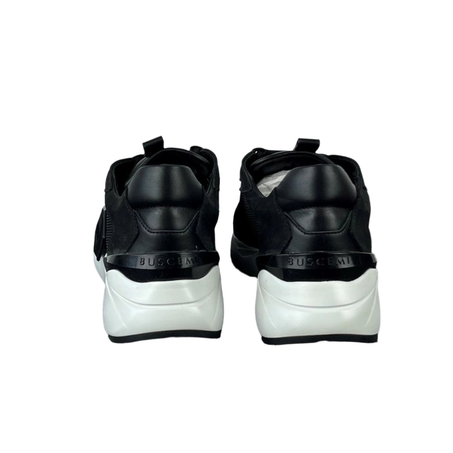 Buscemi Mens Run 2 Black Suede Sneakers SAMPLE | Positivo Clothing