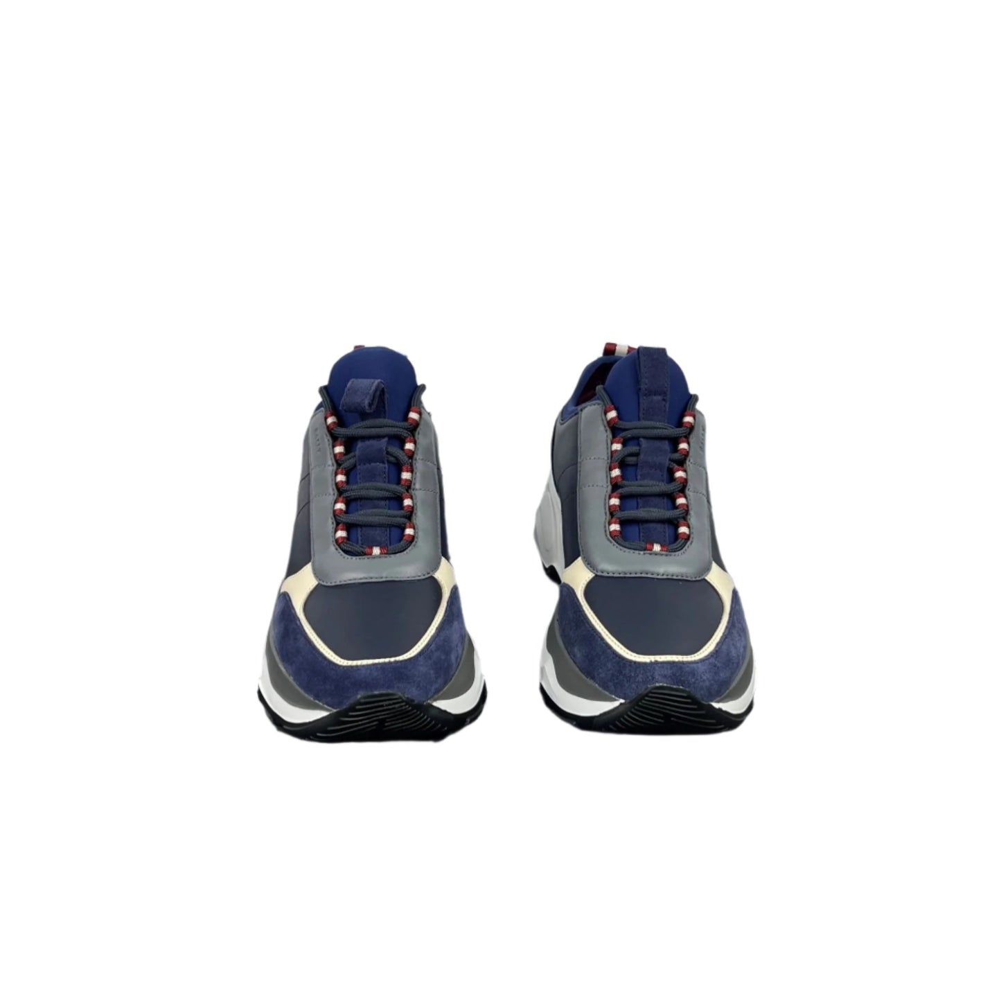 Bally Berlin Marine Merlot Synthetic Sneakers | Positivo Clothing