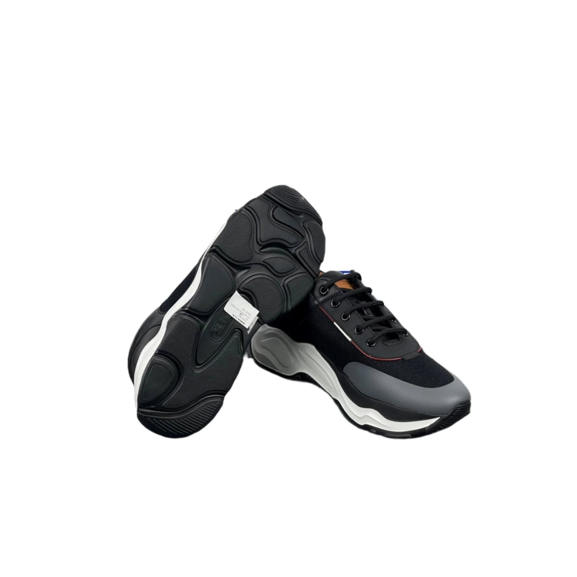 Bally Brander Black Polyester Sneakers | Positivo Clothing