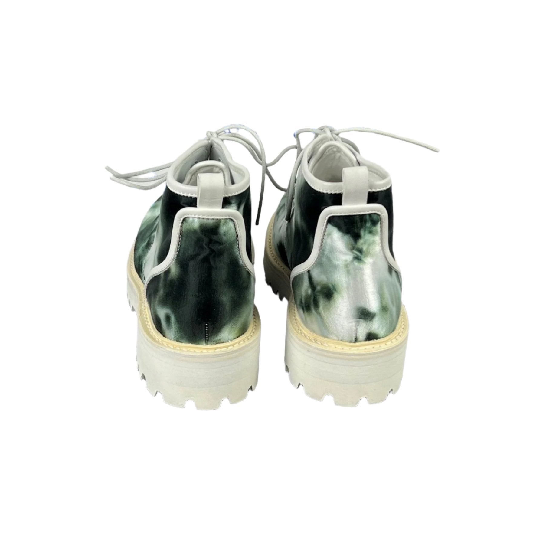 Buscemi Mens Lotta Tie Dye Canvas Boots SAMPLE | Positivo Clothing