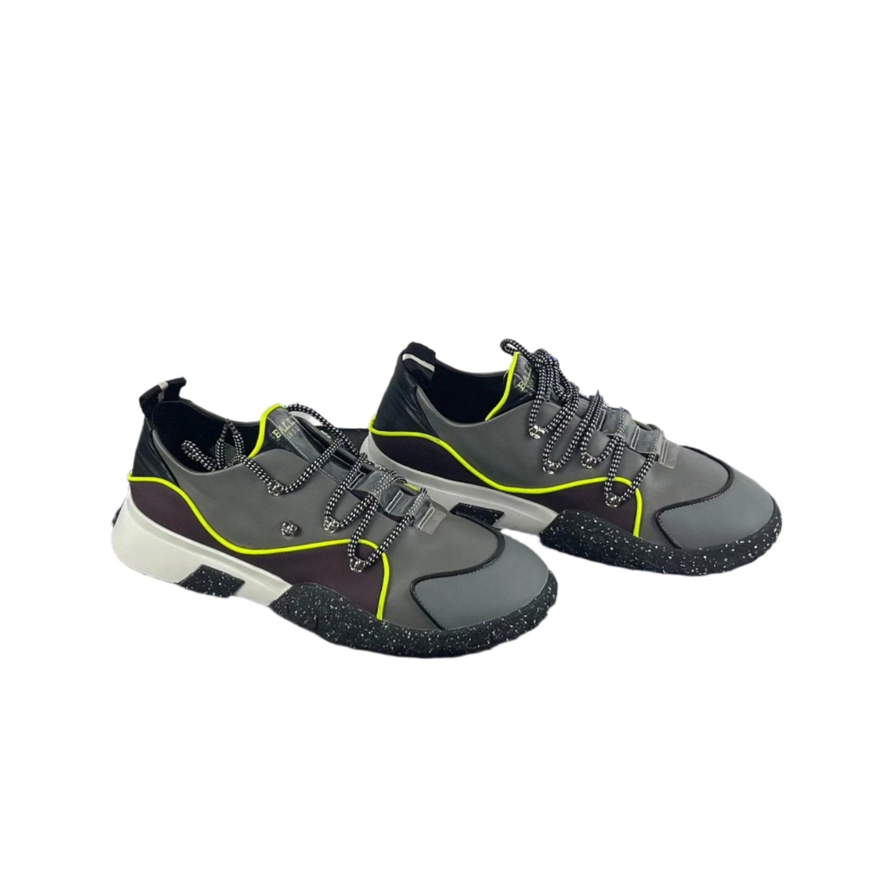 Bally Gady Prune Leather Low Top Sneakers | Positivo Clothing
