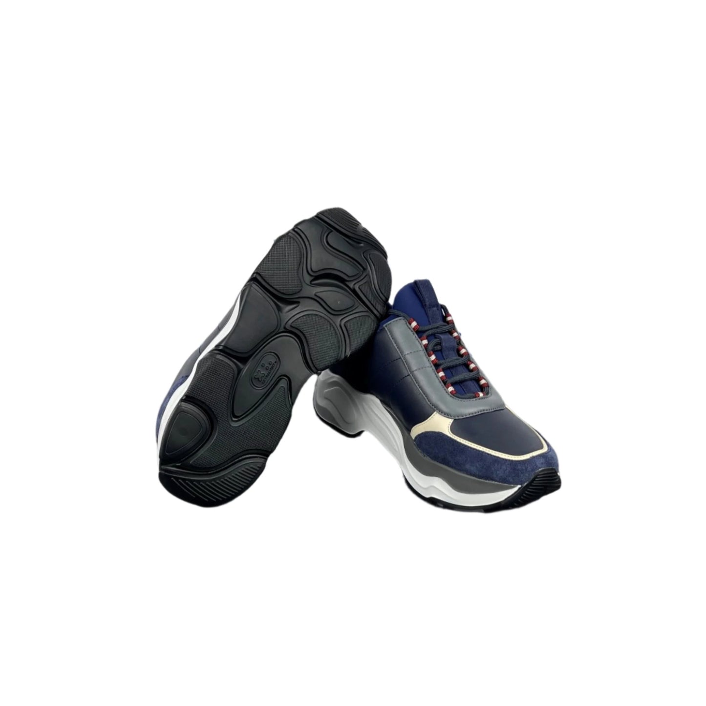 Bally Berlin Marine Merlot Synthetic Sneakers | Positivo Clothing