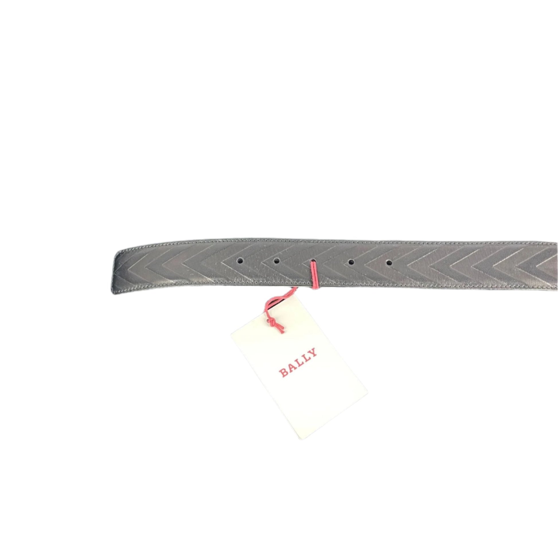 Bally Grant Black Leather Adjustable/Reversible Belt | Positivo Clothing