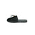 Buscemi Greenwich Black Nabuk Slippers | Positivo Clothing