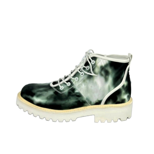 Buscemi Mens Lotta Tie Dye Canvas Boots SAMPLE | Positivo Clothing