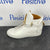 Buscemi Womens 100MM ALTA White Leather Sneakers SAMPLE | Positivo Clothing