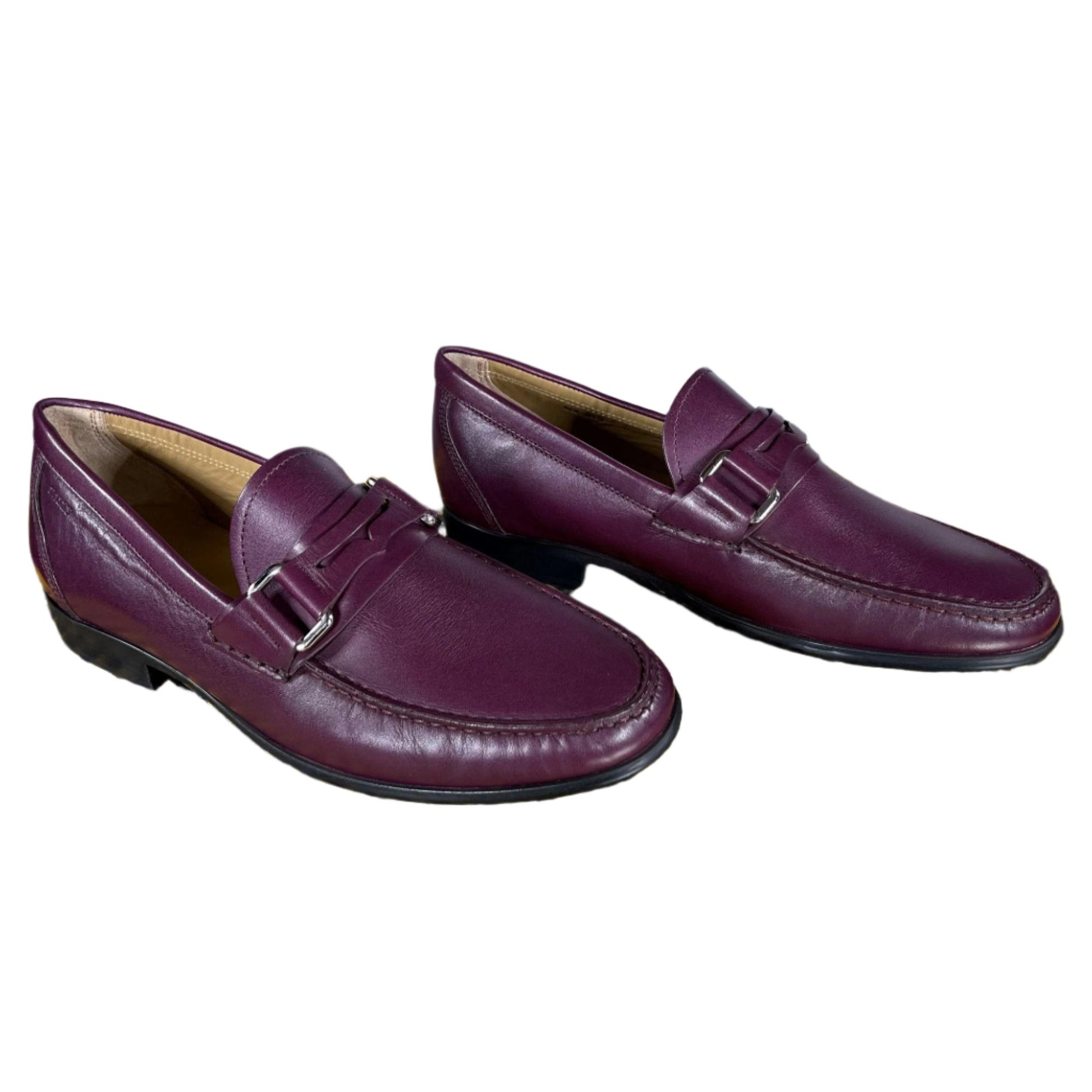 Bally Mens Coniac Vino Leather Moccasins | Positivo Clothing