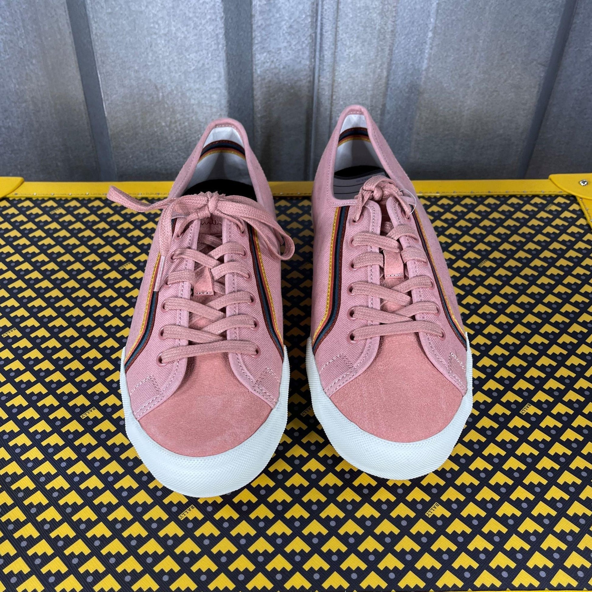 Paul Smith NEL03 Nelson Pink Sneakers DISPLAY w/ Replacement Box | Positivo Clothing