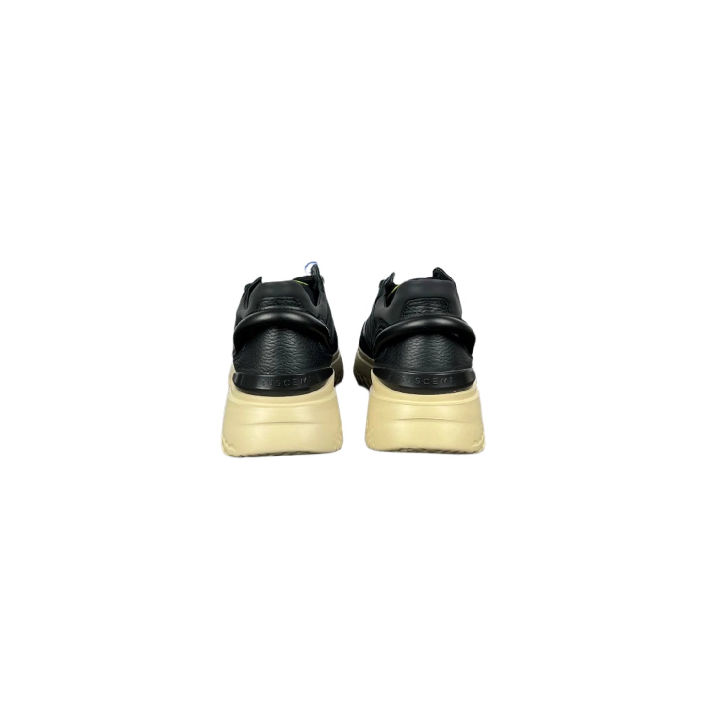 Buscemi Mens Veloce Mix Black Suede/Neoprene Sneakers | Positivo Clothing