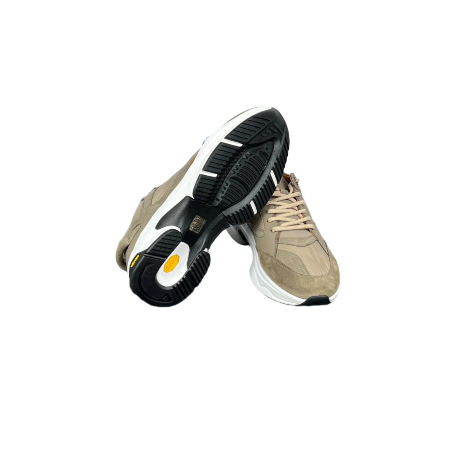 Buscemi Veloce Mix Dove Grey Suede Sneakers