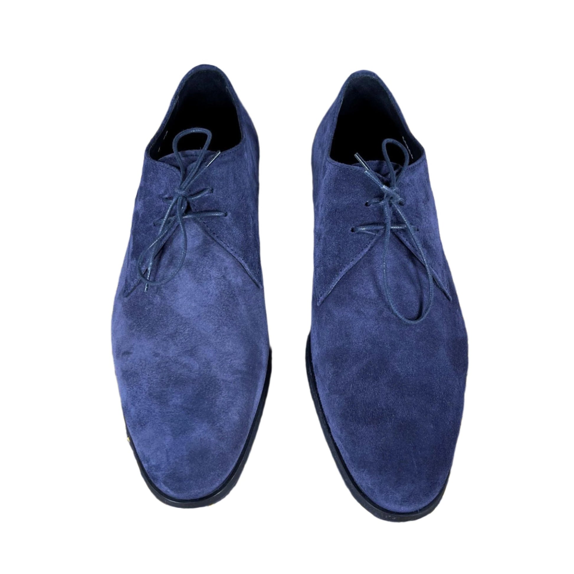 Paul Smith Coney Dark Navy Suede Derby Shoes CON06 49