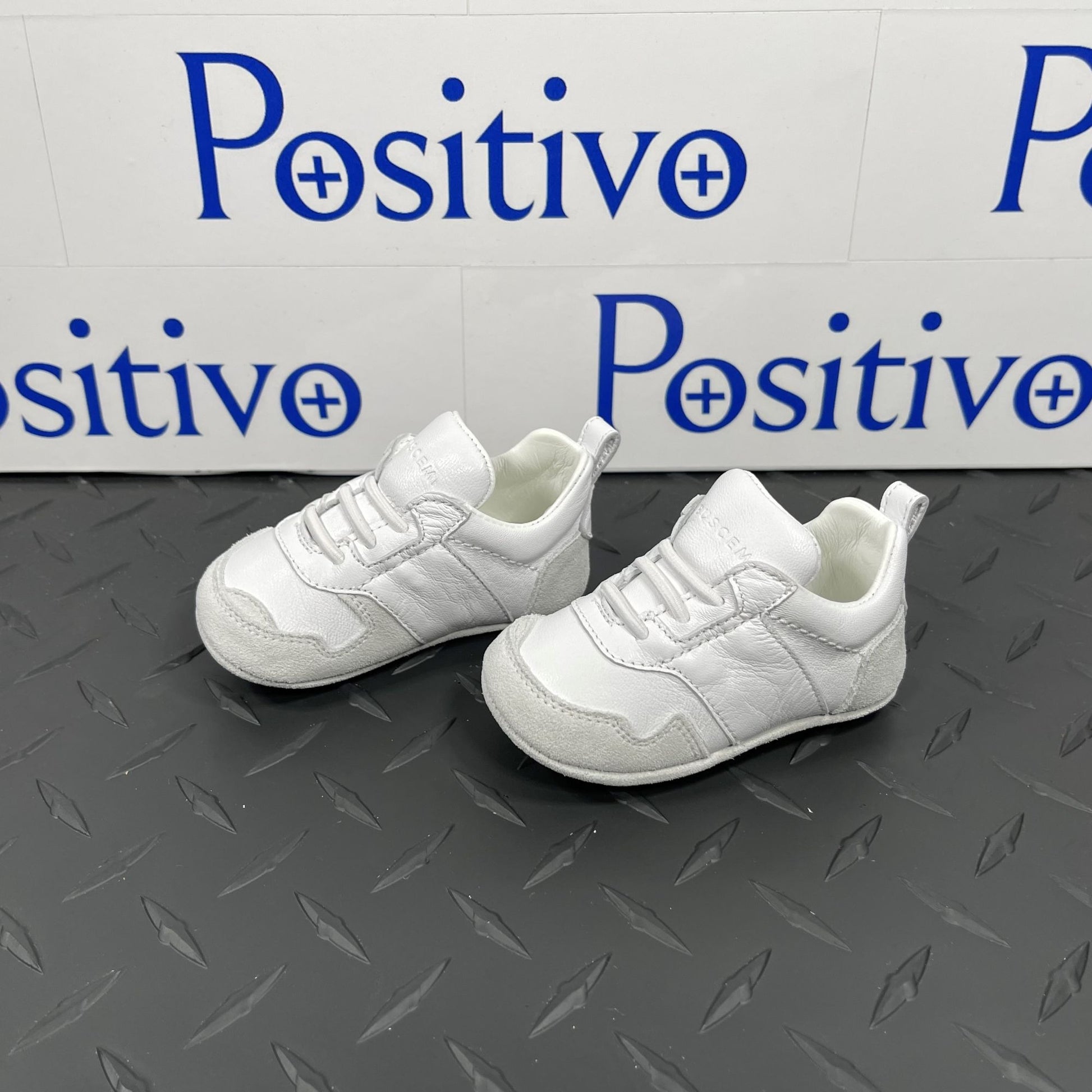 Buscemi Ventura Baby White Sneakers | Positivo Clothing