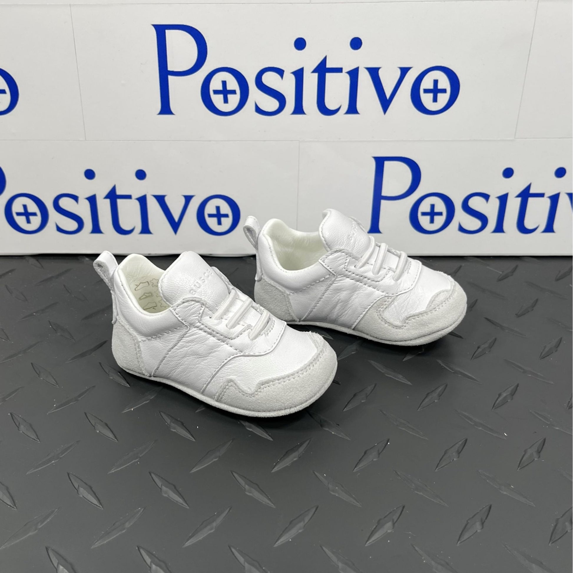 Buscemi Ventura Baby White Sneakers | Positivo Clothing