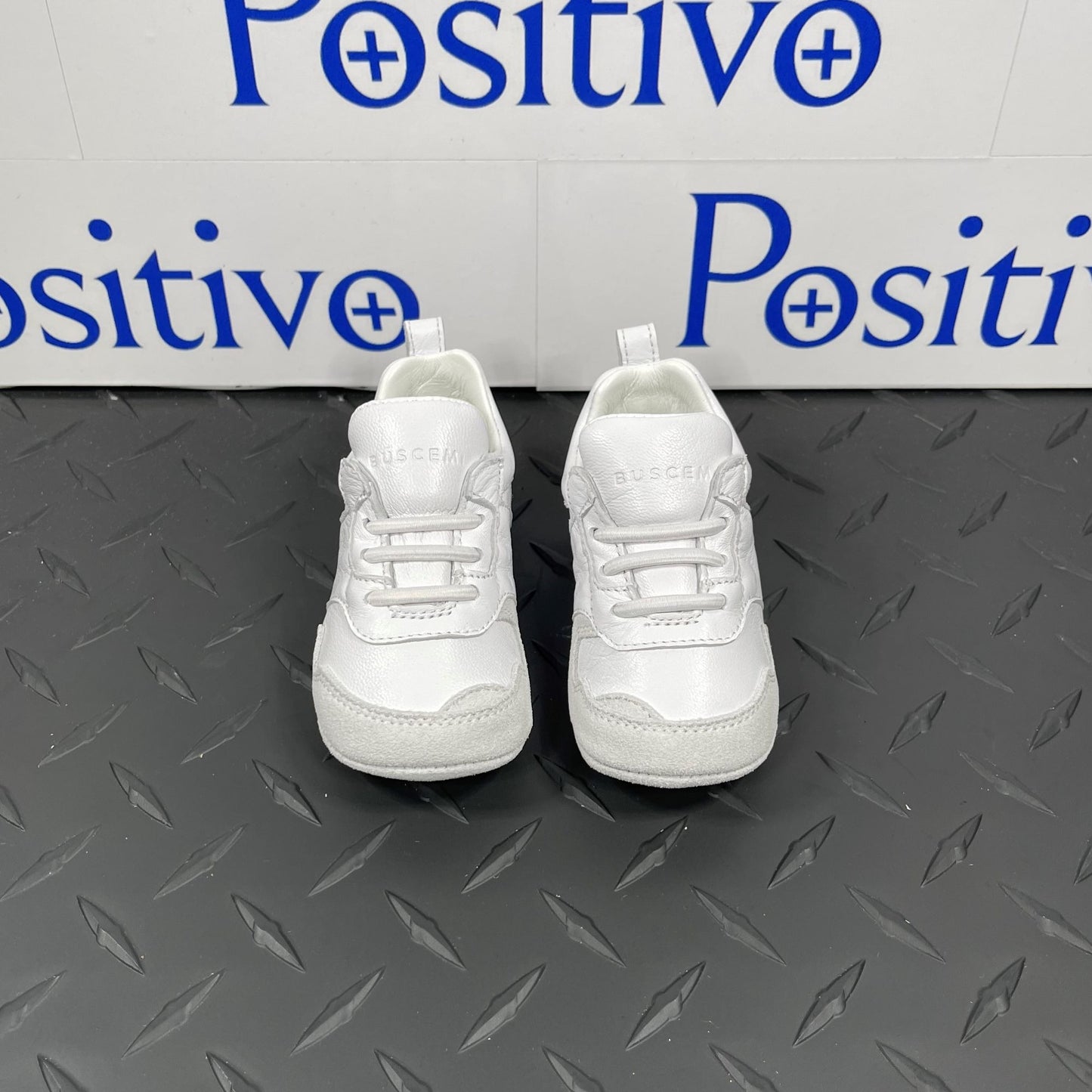 Buscemi Ventura Baby White Sneakers | Positivo Clothing