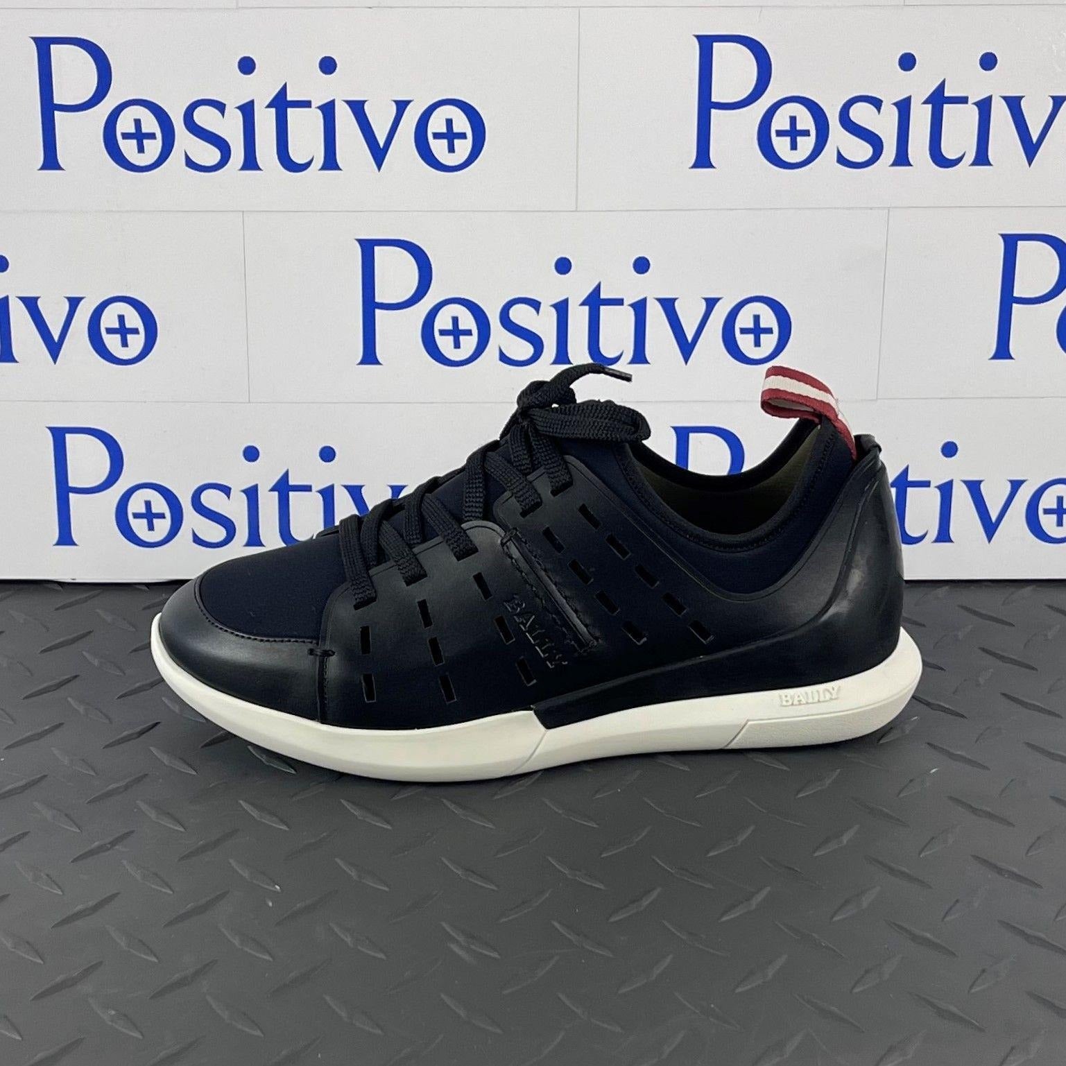 Bally Avary Black Leather Sneakers | Positivo Clothing