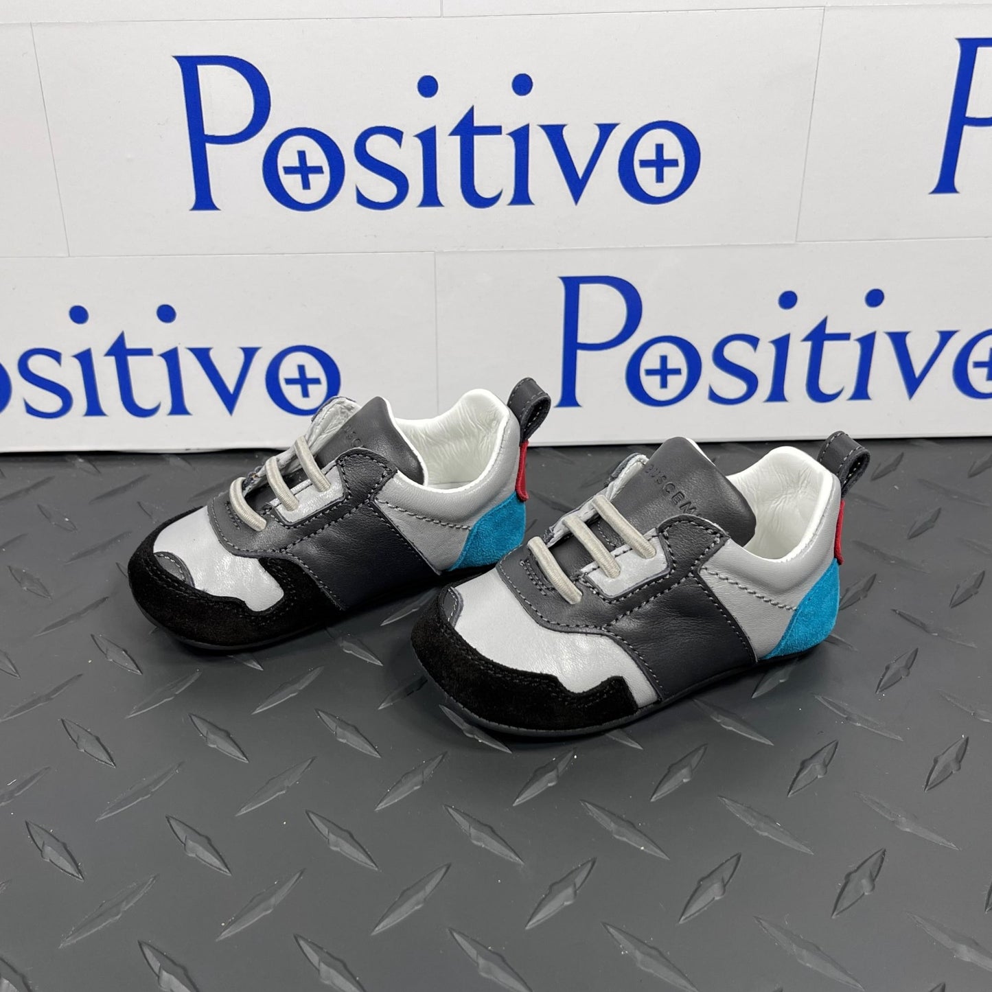 Buscemi Ventura Baby Grey Trio Sneakers | Positivo Clothing